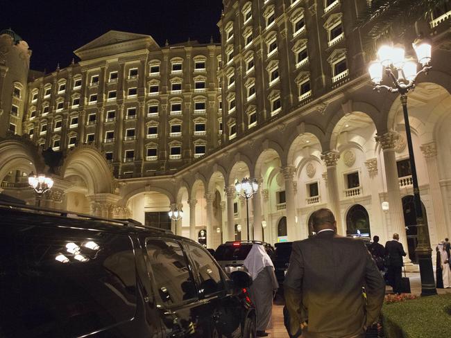 Hundreds have been detained at the luxury hotel following the anti-corruption purge held last month. Picture: Jacquelyn Martin, Pool/AP