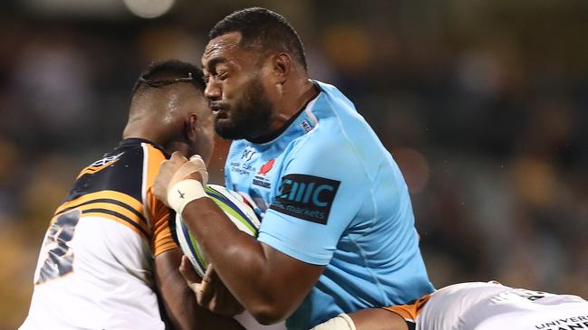 Waratahs and Wallabies star Sekope Kepu has played the most minutes of any Super Rugby prop this season. Picture: Getty Images