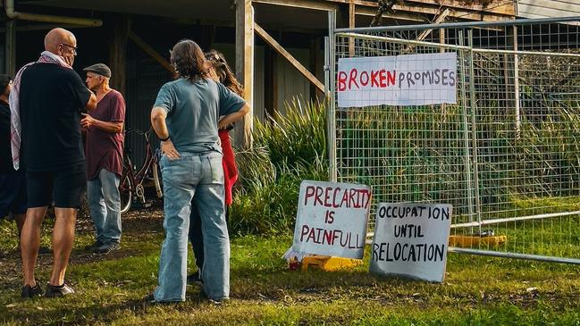 Squatters occupying government owned flood buyback properties in Pine St, Lismore could soon face eviction via a Supreme Court writ following a state government application to remove them.