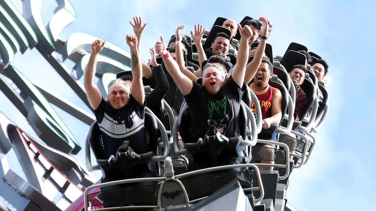 Gold Coast local rides DC Hypercoaster at Movie World 909 times, wants ...