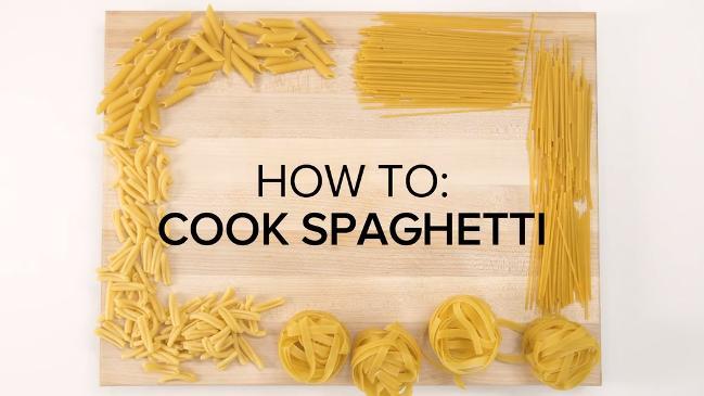 How to cook spaghetti