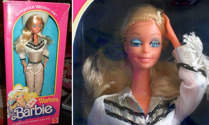 Barbies from the store 80s and 90s