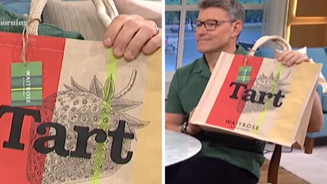 The 'offensive' bag. Image: Instagram @thismorning 