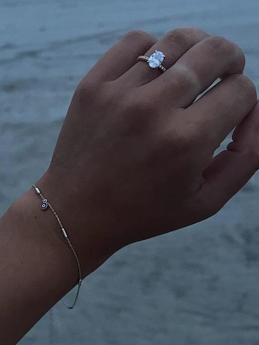 A close up of the ring. Picture: Instagram