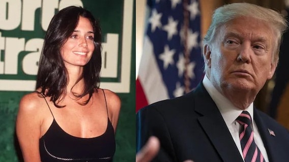 Former model Stacey Williams has accused ex-US president Donald Trump of 'groping' her in 1993. Picture: X / AP