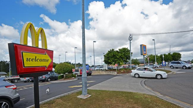 A man appeared before court for numerous charges after trying to get a refund at Gympie McDonald’s. Picture: Patrick Woods / Gympie Times