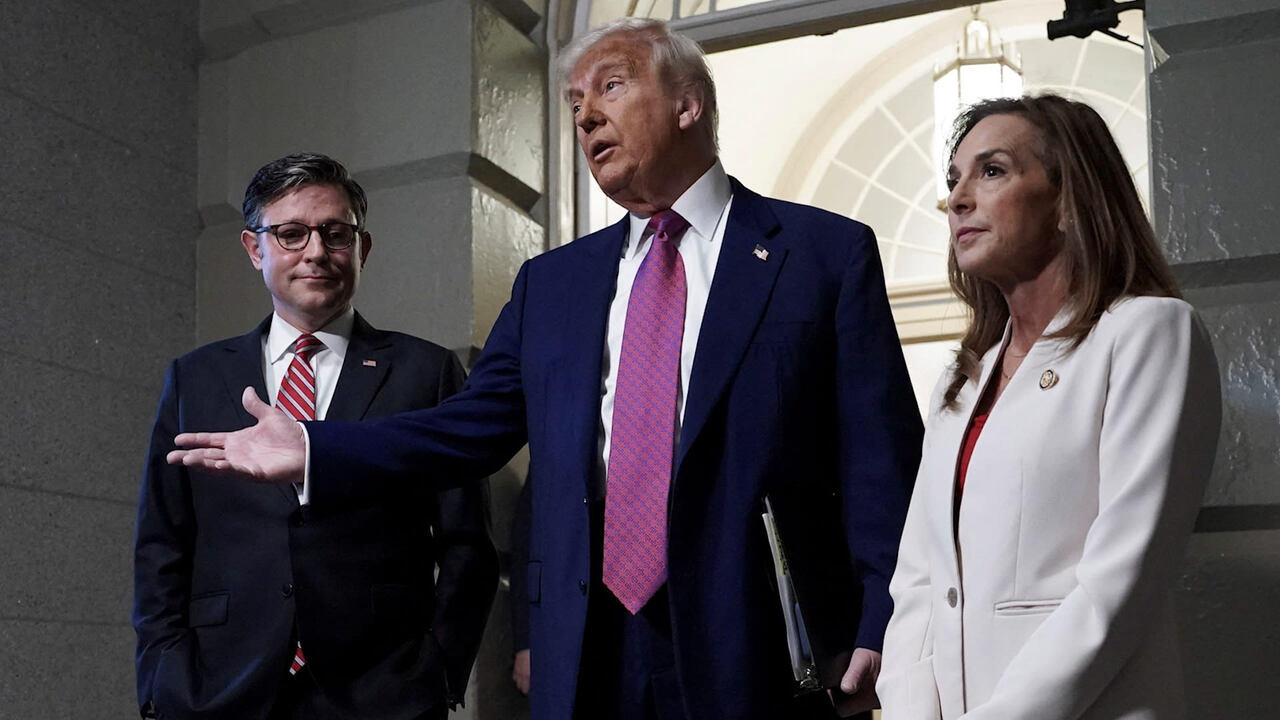 Trump Visits Capitol to Rally Republicans Behind ‘Big, Beautiful Bill’