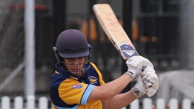 Cameron Frendo is a young cricketer to watch for Fairfield-Liverpool CC in 2022-23. Picture: Fairfield-Liverpool CC