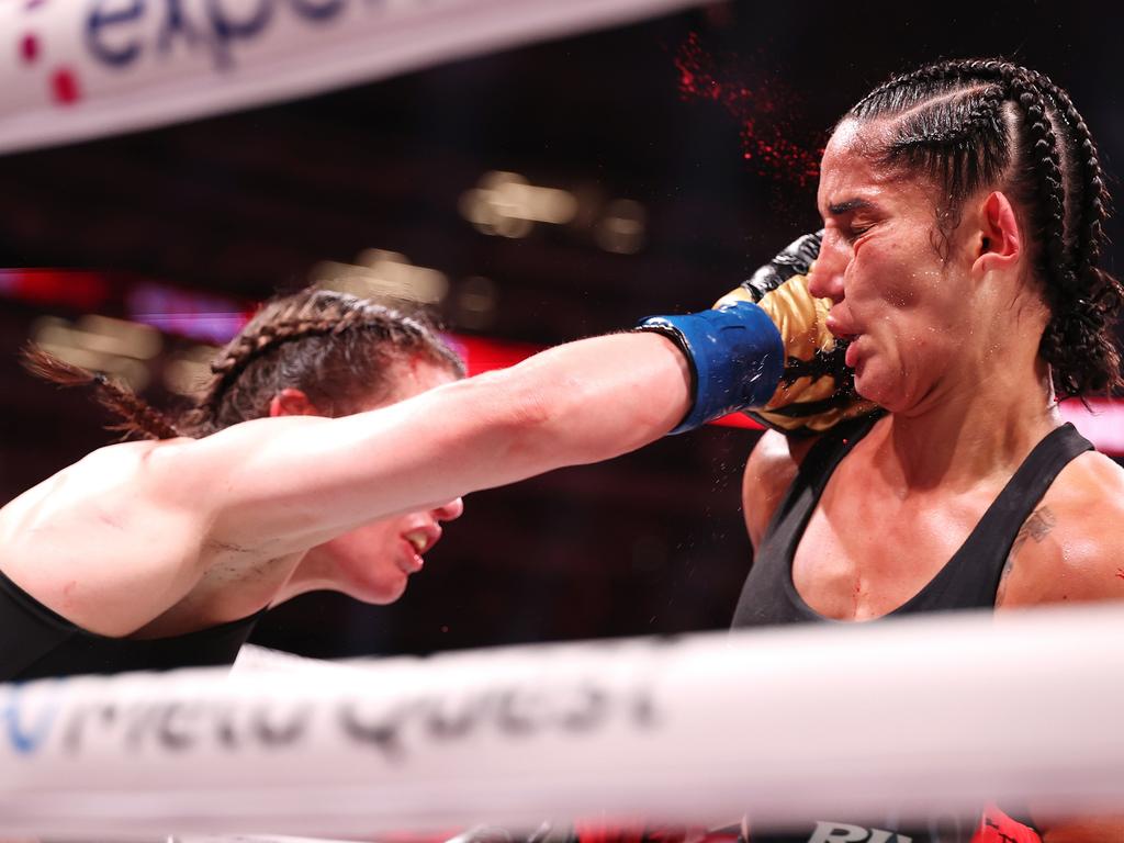 Katie Taylor staged a controversial victory over Amanda Serrano. Picture: Al Bello/Getty Images for Netflix Ã&#130;Â© 2024