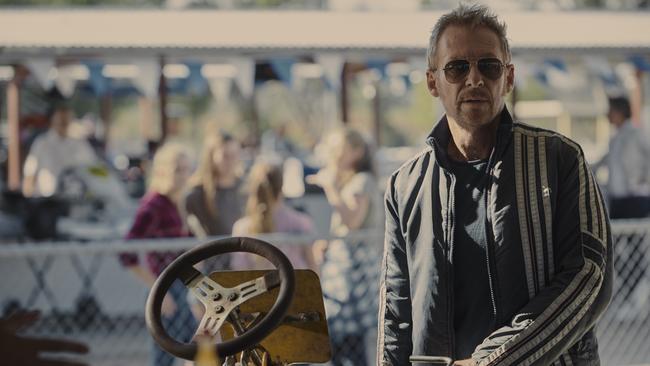 Richard Roxburgh plays a grumpy ex-racing driver in the new Australian family movie Go!