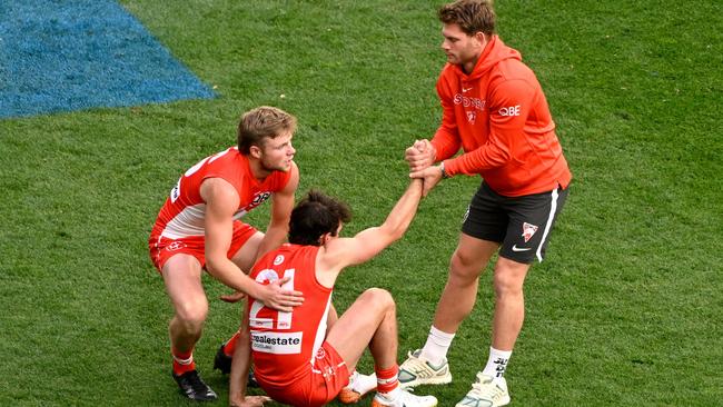 The Swans will need to find a way to lift themselves once more. (Photo by Adam Trafford/AFL Photos via Getty Images)