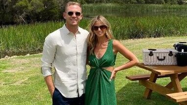 Brit and Joel Selwood. Picture: Instagram