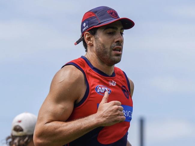 Pre-season training session was today, December 9, at Gosch's Paddock. Christian Petracca. Picture: Melbourne FC Alex Ratcliffe/Melbourne FC