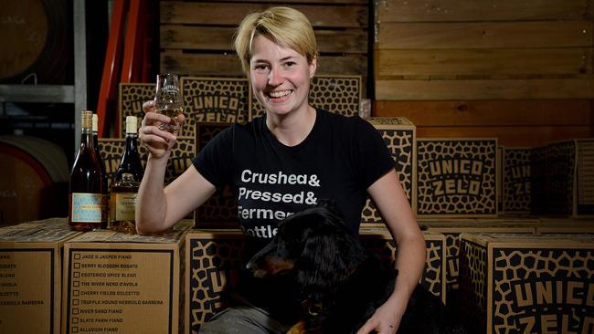 Winemaker and distiller Laura Carter. Picture: Bianca De Marchi