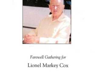 Lionel Markey Cox