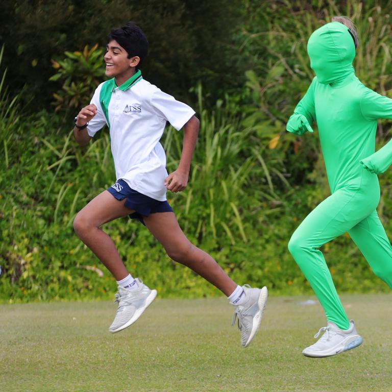 The Southport School holds the first major sporting event since COVID-19 hit Australia when they staged a cross country carnival. It's believed to be one of the first major community sports events in Australia. Picture Glenn Hampson