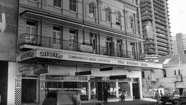 Chequers nightclub on Elizabeth St in the CBD.