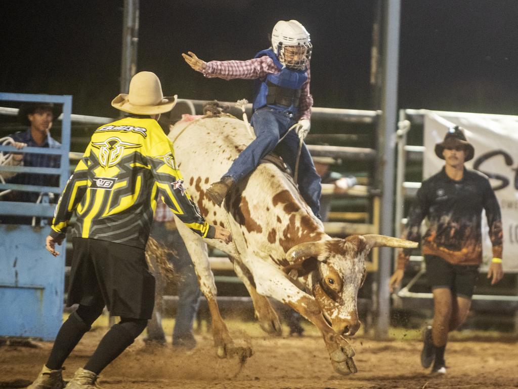 Jake Crowley at Gargett Rodeo Saturday 3 June 2023 Picture: Michaela Harlow