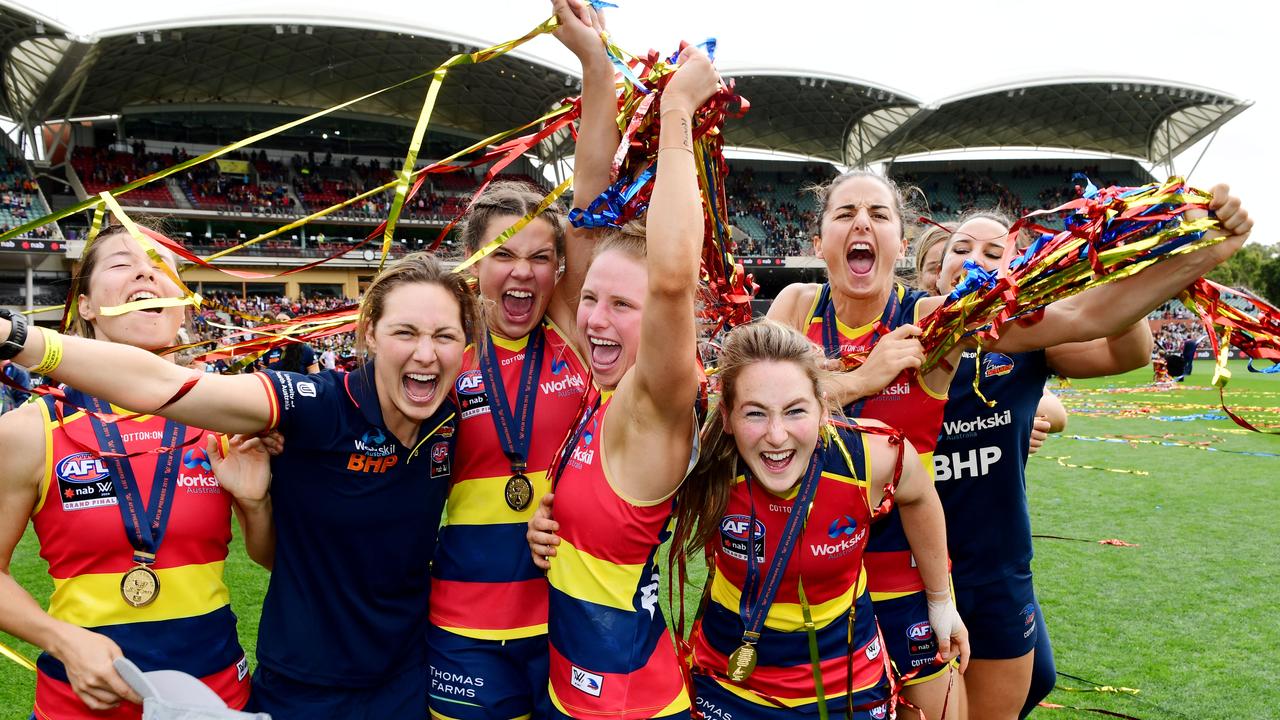 The Crows kick off their premiership defence against Brisbane. Pic: Getty Images