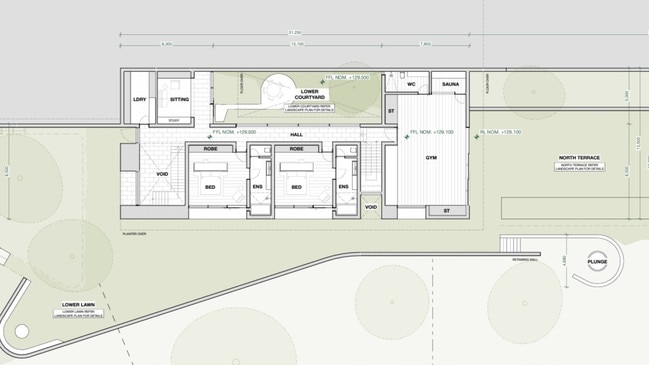 Only one part of the home would be multi-storey, according to the documents submitted to the council. Picture: Supplied