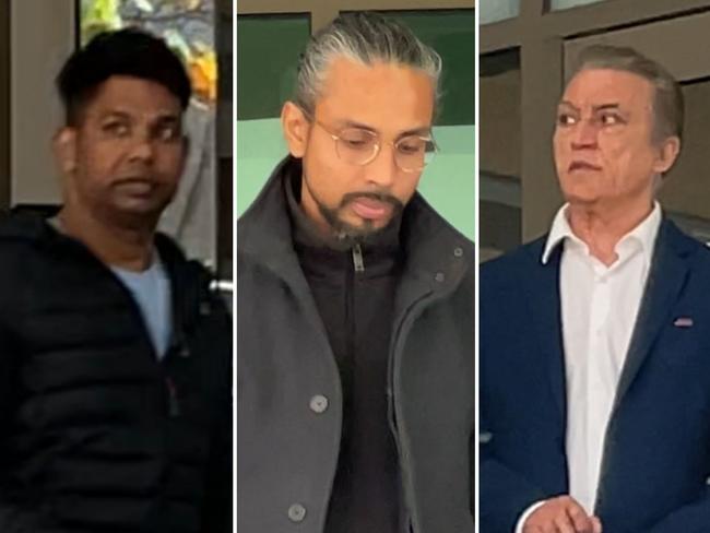 Three men charged over an alleged BDSM gang rape of a woman. Colin Charles, 36, Shams Rehman, 64 and Joseph Deepak, 40 allegedly surprised tied up woman with group sex she had not consented to. THUMBNAIL.