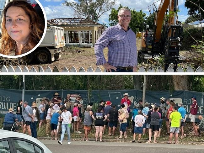 Cranbrook resident Penny Peever and numerous residents have raised concerns with Mundingburra MP Les Walker about social housing project planned for 515-517 Ross River Rd, Cranbrook. Picture: Supplied.