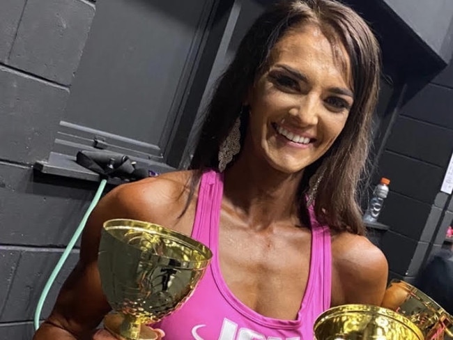 Mum wows in four categories at bodybuilding competition