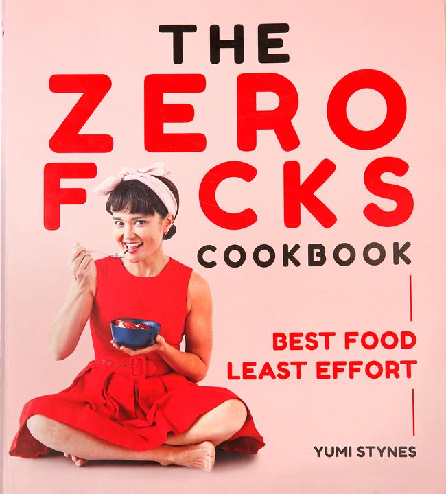 A copy of Yumi Stynes new cookbook.