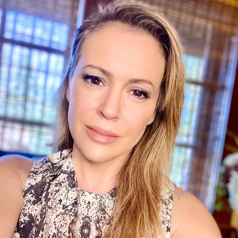 Alyssa Milano's latest Instagram health update.