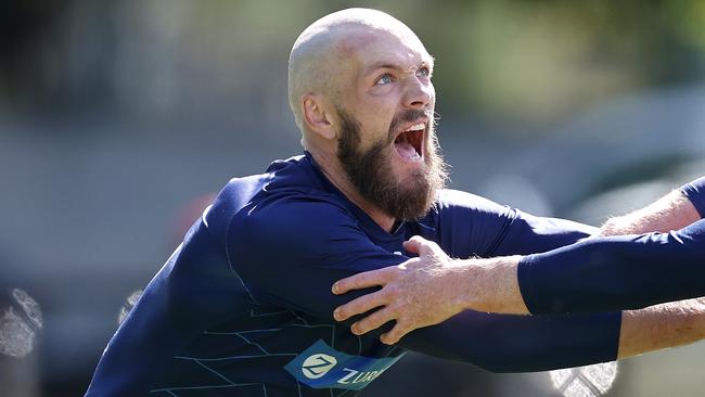 There were concerns Gawn’s preparation for the start of the season would be impacted. Picture: Michael Klein