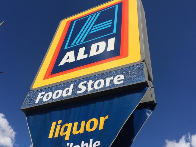 Aldi supermarket sing. Generic Aldi photos. Aldi Arndell Park.