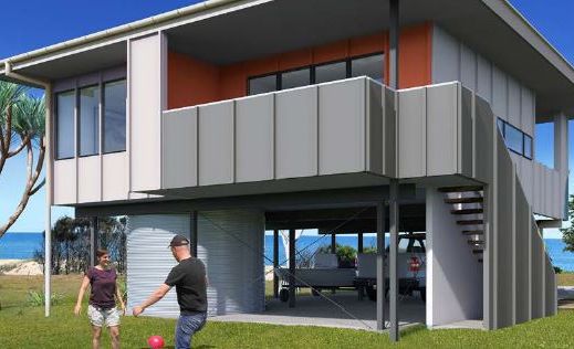 Gladstone builders to build 57 beachfront homes. 