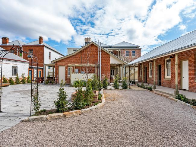 The Argyle Hotel also has a newly renovated courtyard.