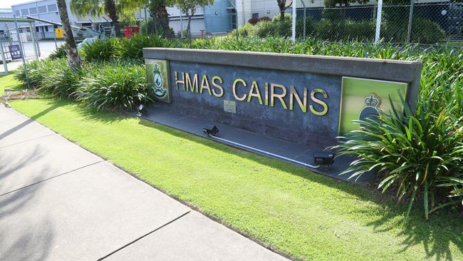 The HMAS Cairns naval base will be upgraded to the tune of $240m under Labor's Defence Strategic Review. Picture: Peter Carruthers