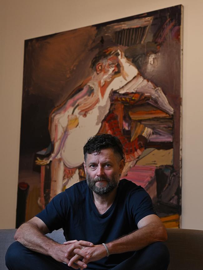 Artist Ben Quilty has been among Sabsabi’s supporters. Picture: Lyndon Mechielsen