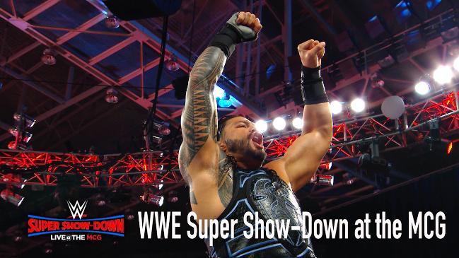 Roman Reigns will be at the WWE Super Show-Down 