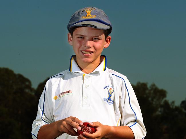 LSS job on cricketer Riley Brunsden 12-years who has played with the Penrith RSL Junior Cricket Club since he was 4 years old. Riley has Cystic Fibrosis.