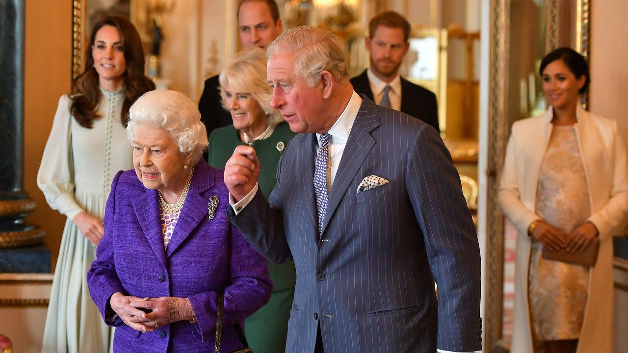 The message seems clear: the Sussexes have been edited out of the royal narrative. Picture: Dominic Lipinski / POOL / AFP