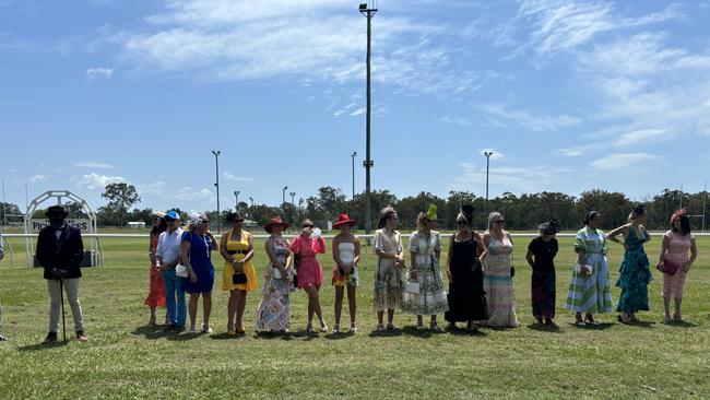 Fashions on the field at Torbanlea Picnic Races.