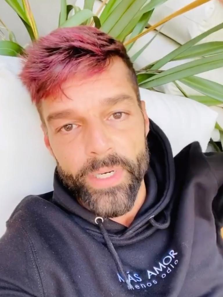 Ricky Martin denied the allegations. Picture: Instagram