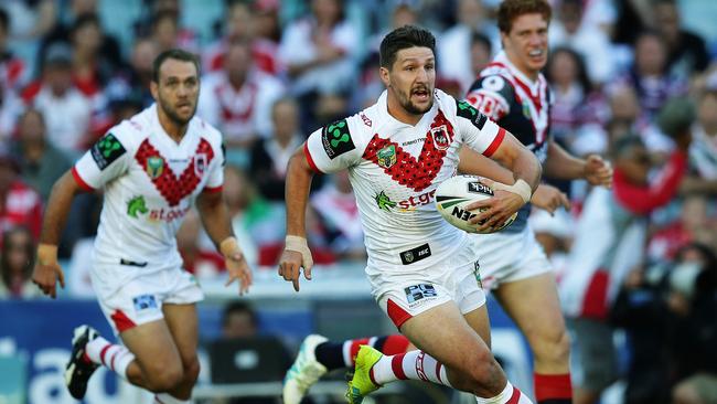 St George's Gareth Widdop is rediscovering the form of old. Pic Brett Costello