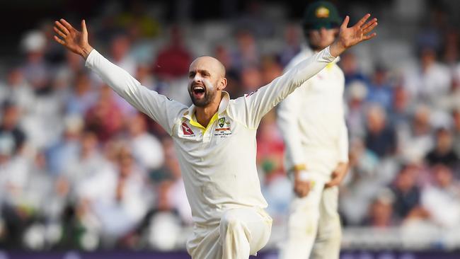 Nathan Lyon has been toiling manfully for Australia throughout the five Tests. Picture: Alex Davidson/Getty Images