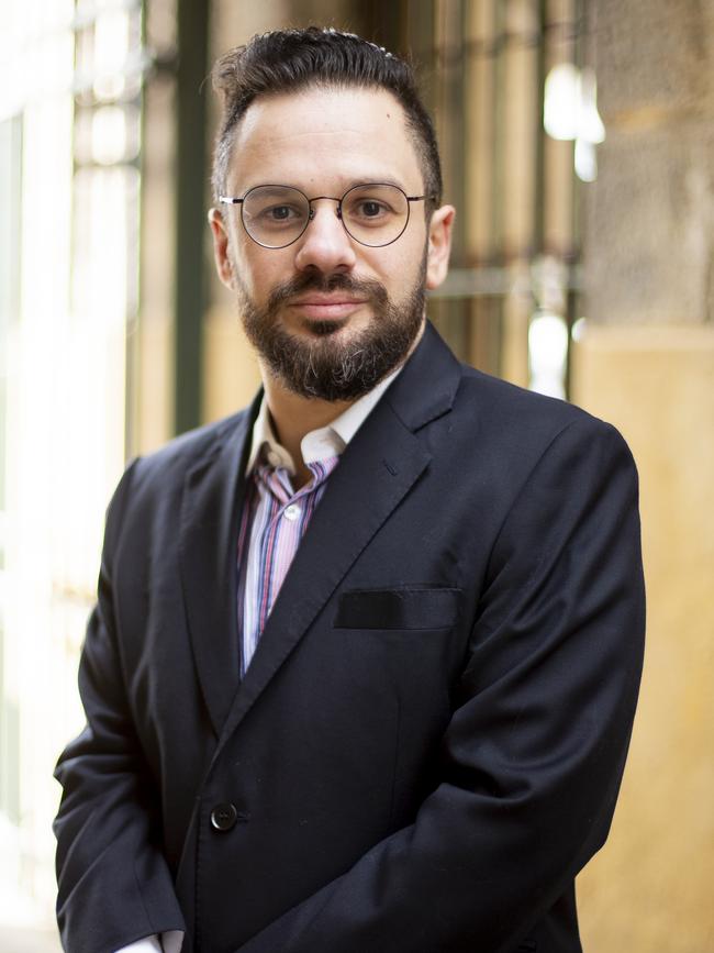 Lawyer Sebastian Buscemi in Hobart. Picture: RICHARD JUPE