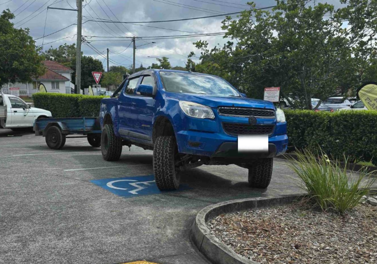 Illegal parking has been a big concern for Australians in 2024. Picture: Supplied