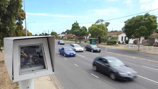 Geelong's highest-earning speed camera — Princes Highway at Sparks Rd, Norlane.