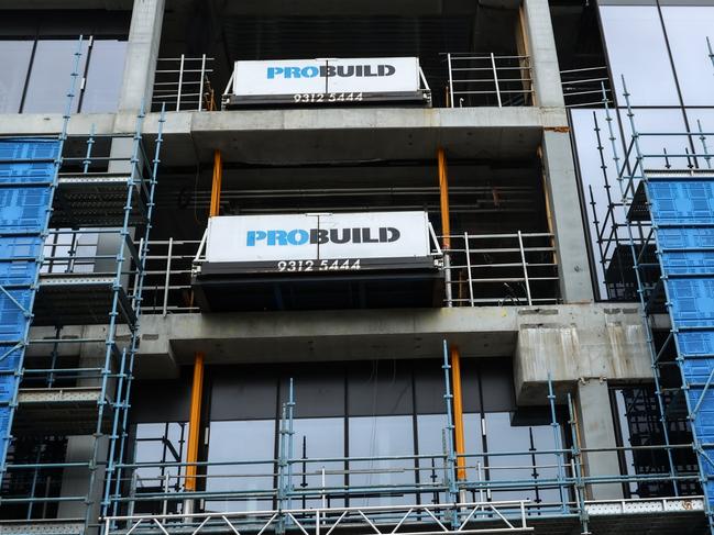 China State Construction Engineering Australian was blocked from buying collapsed construction giant ProBuild. Picture: Ian Currie.