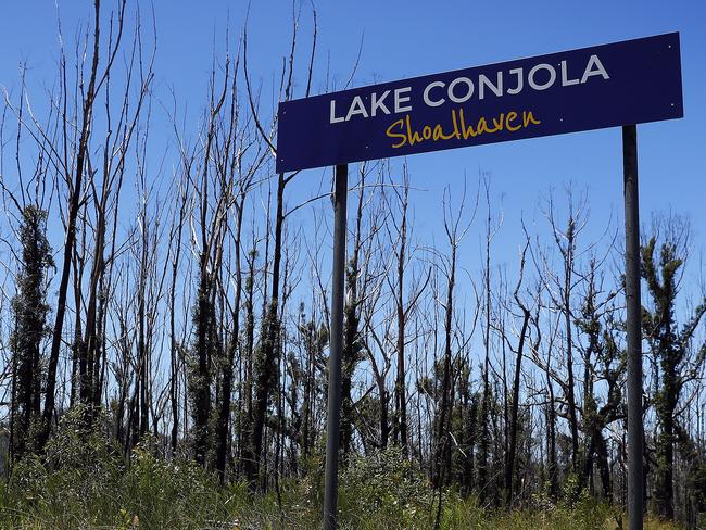 The devastated Lake Conjola region. Picture: Sam Ruttyn