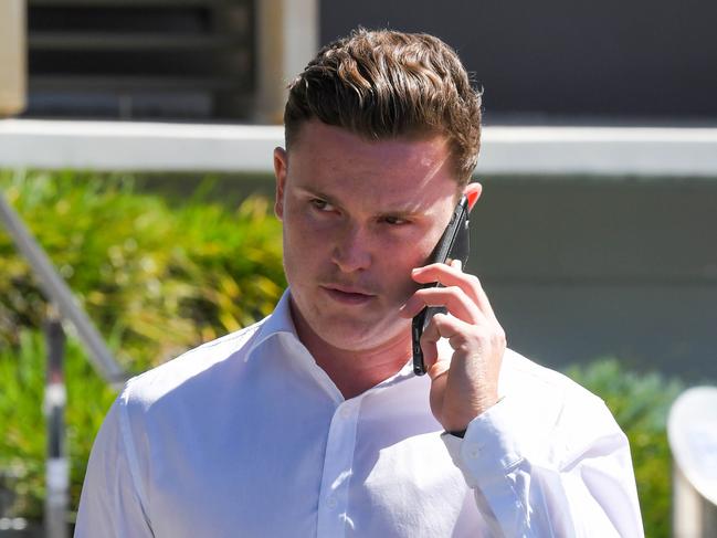 Dragons player Jai Field was told by Jack de Belin that the woman who has accused him of sexual assault had consented. Picture: NCA NewsWire/Simon Bullard