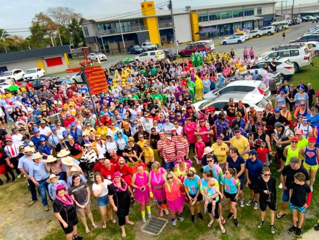 Participants in the Mackay Amazing Race, an event started by Mackay Random Adventures, drawing about 800 participants in 2021. Picture: Contributed