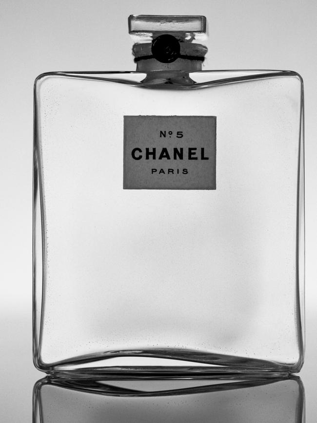 A Chanel No.5 perfume bottle from the NGV exhibition